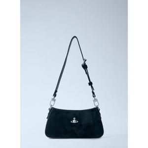 비비안웨스트우드 스웨이드 어드저스터블 스트랩 숄더백 580100