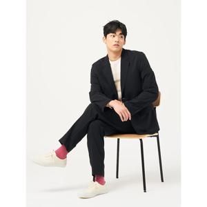 [빈폴멘]젠틀테크 솔리드 셋업 재킷 - 블랙 (BC5311C655)