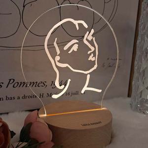 [무료배송] DIY 아크릴 무드등 만들기 원형 마카 키트 AM-008