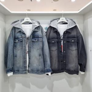 [행텐주니어]후드 탈부착 오버핏 청 쟈켓14560-010-201-10