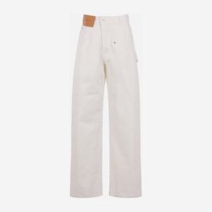 제이더블유앤더슨 가죽 패치 로고 릴렉스 진 DT0127 PG1933002