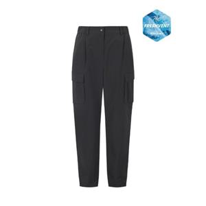 디스커버리 26S S 여름프레시벤트여성테이퍼드카고팬츠[DWPT78063BKS]