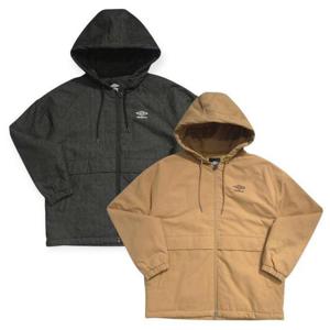 [엄브로] 2026 UR124CPJ11/워크 패딩 후드 점퍼/DNM0(데님),SND0(머스터드)