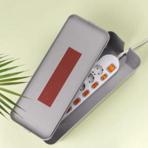 전선정리 119자동소화 멀티탭 정리함 대 그레이 119-8133GR