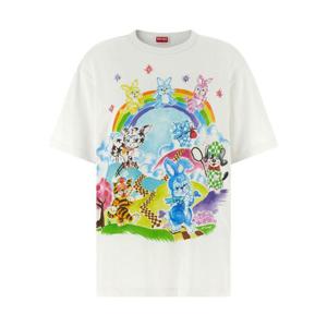 겐조 반팔 티셔츠 FG55TS2134SK02 White