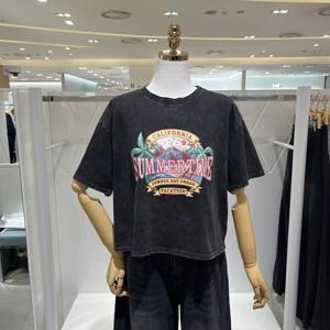 [밸리걸] 썸머타임 프린트 티셔츠 617700