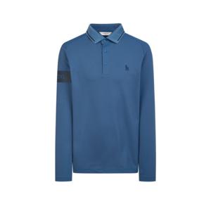 헤지스골프  남성 소매 로고 포인트 긴팔 카라 티셔츠(HUTS6A901B3)