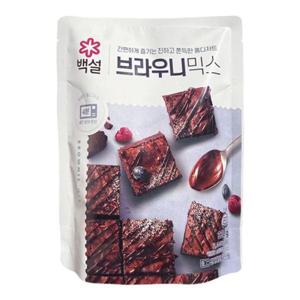 홈베이킹 백설 브라우니믹스 X 320g 4개