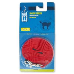 반려동물가슴줄 고양이 나일론줄 5mm 레드