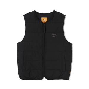 남여공용 가로 로고 사시 경량 다운 베스트 조끼 JO6JPU661