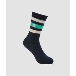 코오롱스포츠 KOLON SPORT 남녀공용 스트라이프 상록수 미드 삭스 QELAX25461GRE 369718 (QELAX25461GRE)