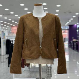 [숲]노카라 인조 스웨이드 짚업자켓/OC2LET1A_SH_SH