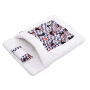 고양이집 네코세카이 캣배딩 블루