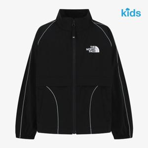 노스페이스 키즈 점퍼 NJ3BS10S 블랙 브리오 자켓 바람막이