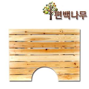 [생활] 원목 편백 발판 소 변기용 욕실 화장실 원목 발판