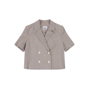 [에꼴드파리][에꼴드파리/드라로얄] 더블버튼 반팔 자켓_RB35WJA