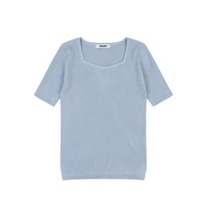 [에꼴드파리][에꼴드파리/드라로얄] 스퀘어넥 반팔 니트_RB34KKC