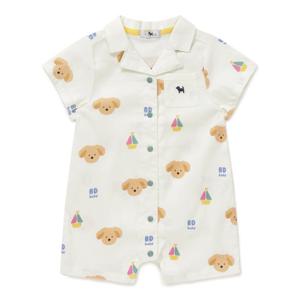 블루독베이비 10 26SS신상(CR)블루독썸머셔츠우주복(백일돌아기옷) (14631360107)