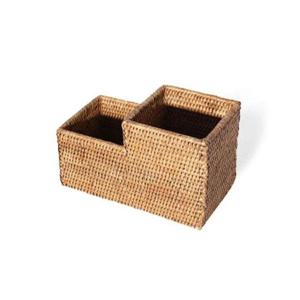 [생활] 미얀마 천연 라탄 콤브 바스켓 BK209