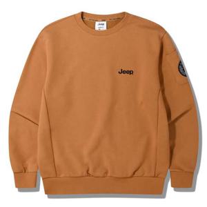 [지프]남여공용 소매포켓 맨투맨(머스타드)JQ3TSU817MU