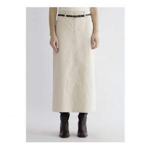 [쉬즈미스]백 슬릿 코튼 롱 스커트 (SWWSKO41010)