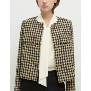 [쉬즈미스]울 혼방 하운드투스 자켓 SWWJKP32100