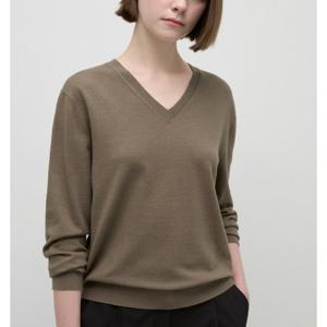 [쉬즈미스]루즈핏 브이넥 니트 SSKPOP32070