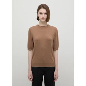 [쉬즈미스]모크넥 하프 슬리브 니트 SSKPOP32090