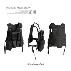 [반려] FREE 타격형 특수조끼 안전 RM-6005 블랙 경호조끼