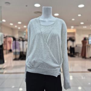 [데코]울혼방 민소매 셋업 니트가디건P4G32KCD030_DG