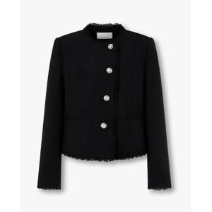 [보브] 프린지 디테일 트위드 자켓 715621000799