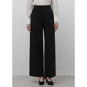 [잇미샤][잇미샤] 뒷 밴딩 턱 와이드 팬츠(ITQ3YPT600)_DG