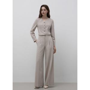 [잇미샤][잇미샤] 브이넥 아웃 블라우스(ITQ3YBL600)_DG