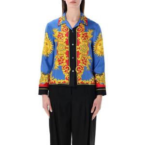 베르사체 셔츠 10242311A17956 5UG70 BLUE GOLD