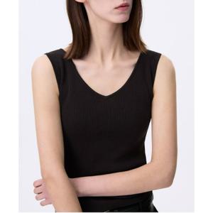 [쉬즈미스]투웨이 슬리브리스 니트 탑 SSKPOP22530