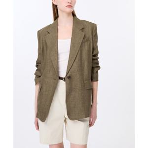 [쉬즈미스]싱글 린넨 자켓 SWWJKP21010