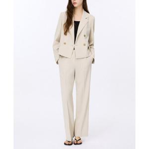 [쉬즈미스]더블 크롭 셋업 자켓 SWSJKP22040