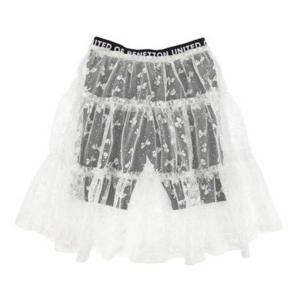 [베네통키즈]레이스 티어드 치마 레깅스 QASK10531