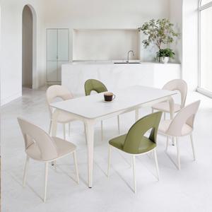 착불 르엘라 포세린 양면세라믹 다이닝 6인 식탁세트