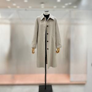 [잇미샤][잇미샤] 스탠 카라 싱글 핸드메이트 코트 (ITPAYHL770)