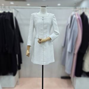 [잇미샤][잇미샤] 버튼 포인트 트위드 원피스(ITP2WOP780)_DG