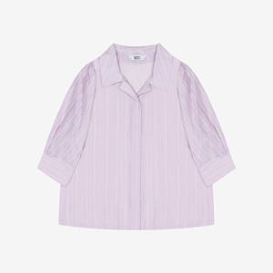 [베스띠벨리]7부히든버튼블라우스 BMBAF2417PI_DG_DG