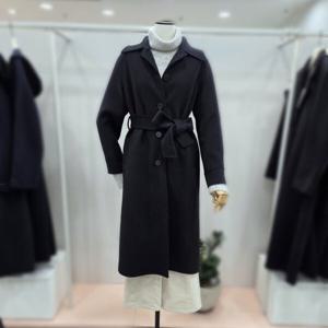 [잇미샤][잇미샤] 싱글 카라 핸드메이드 발마칸 코트(ITPBYHL800