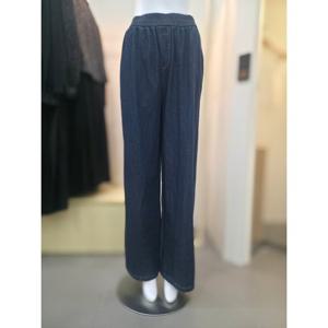 [플라스틱아일랜드]허리밴딩 스트라이프 데님 팬츠  PS7XB3P0_DJ