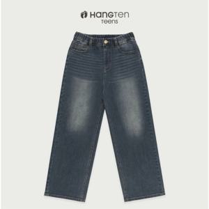 [행텐주니어]스판풀밴딩세미와이드데님팬츠14530-055-601-10_DJ