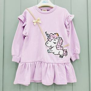 [리틀밥독]바비디부ㅡW유니가방O/P  H223MOP071_DJ