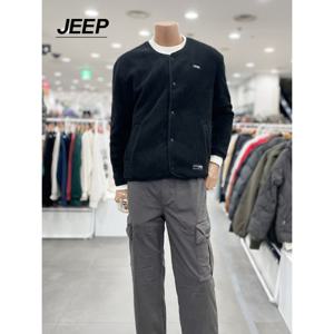 [지프]남녀공용 차이나넥 플리스 점퍼(JM5TZU195BK)