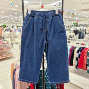 [래핑차일드](모다진주) 밴딩 데님 팬츠 86119-401-32_JJ