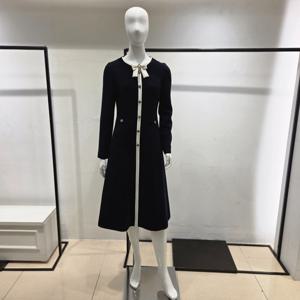 [미니멈]배색 리본 플레어 원피스 M1AGWO1950DVA_BP