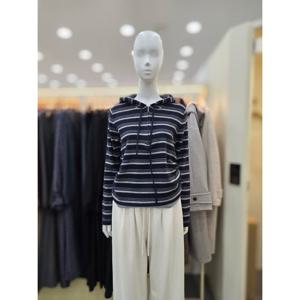 [플라스틱아일랜드]스트라이프 후드집업 티셔츠 PR7XD3T2_DJ